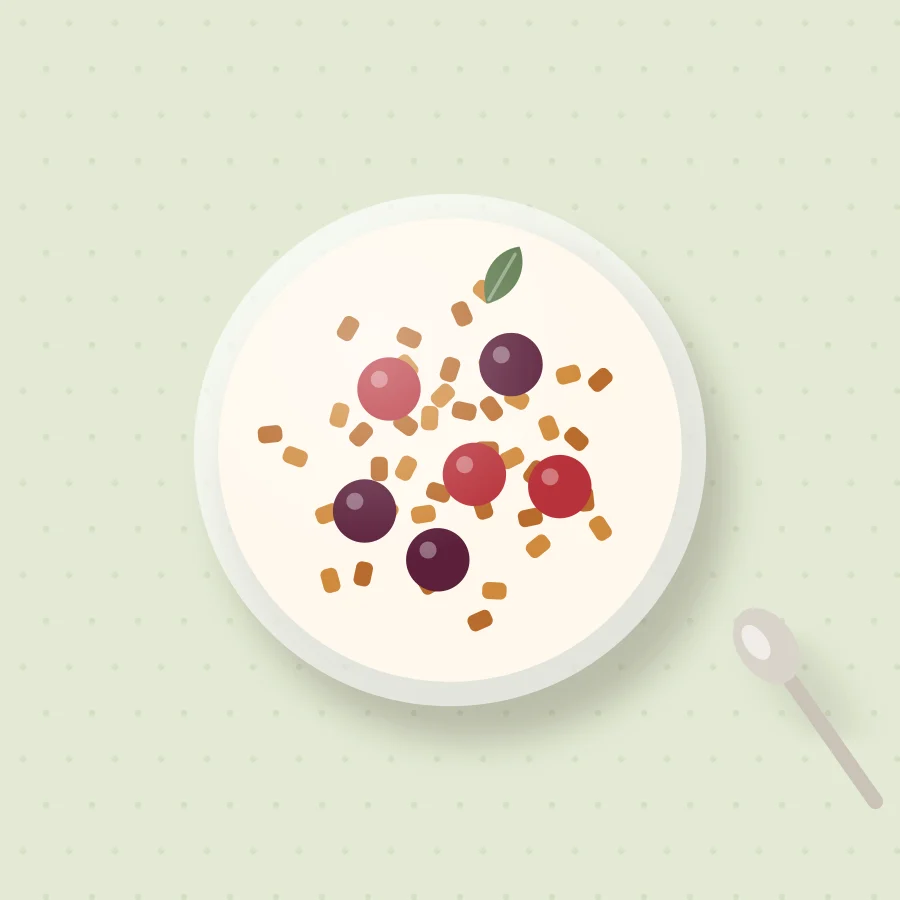 Parfait de yogur